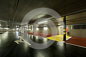 New underground parking