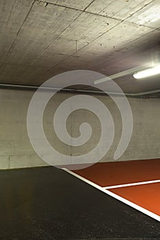 New underground parking