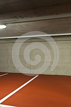 New underground parking