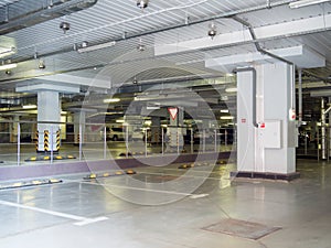 New underground parking