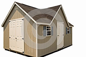 New Utility Storage Shed Isolated