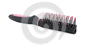 New vented hair brush isolated