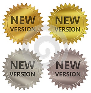 New version guarantee label