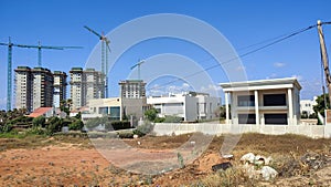 new villa and high-rise residential buildings , Netanya city Israel
