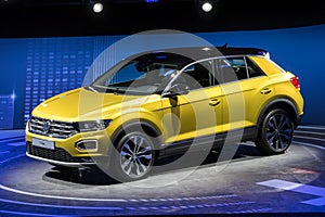 New 2018 Volkswagen T-Roc compact SUV car