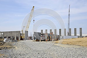 New warehouse construction