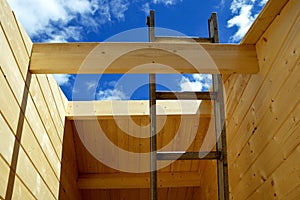 New Wooden Chalet Construction