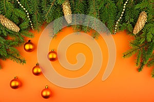 New yaer template with emty space