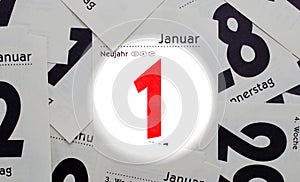 New Year - 1st of January