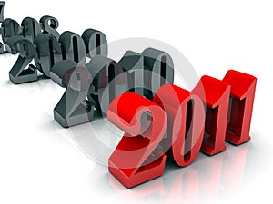 New Year 2008 to 2011