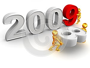 New Year. 2009.