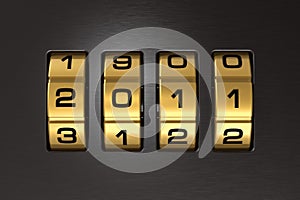 New Year 2011 code lock
