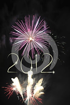 New Year 2012 fireworks