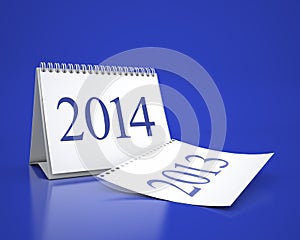 New Year 2014 Calendar