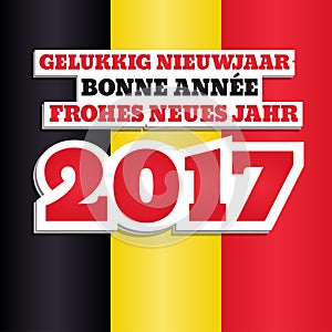 New Year 2017 Belgium