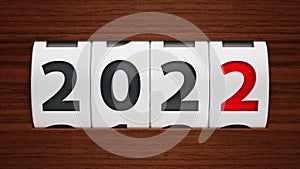 New year 2022 counter #2