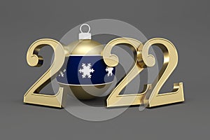 New Year 2022 Creative Design Concept