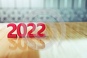 New Year 2022 Creative Design Concept