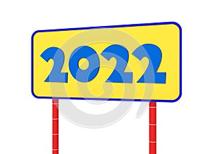 New Year 2022 Creative Design Concept