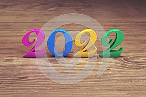 New Year 2022 Creative Design Concept