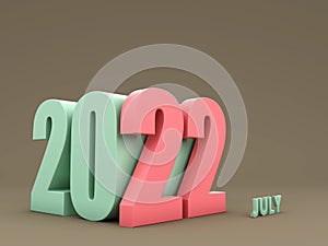 New Year 2022 Creative Design Concept