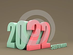 New Year 2022 Creative Design Concept