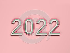 New Year 2022 Creative Design Concept