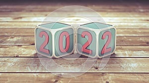 New Year 2022 Creative Design Concept