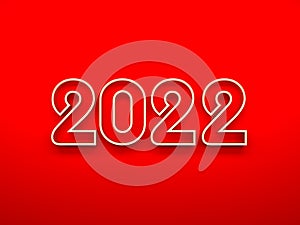 New Year 2022 Creative Design Concept