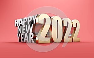 New Year 2022 Creative Design Concept