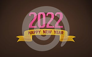 New Year 2022 Creative Design Concept