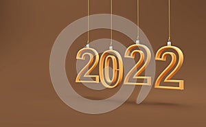 New Year 2022 Creative Design Concept