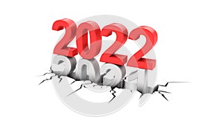 New Year 2022 Creative Design Concept