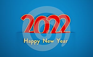 New Year 2022 Creative Design Concept