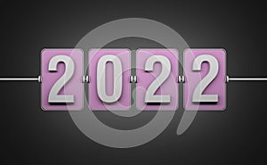 New Year 2022 Creative Design Concept