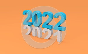 New Year 2022 Creative Design Concept