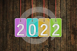 New Year 2022 Creative Design Concept