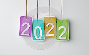 New Year 2022 Creative Design Concept