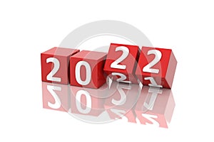 New Year 2022 Creative Design Concept