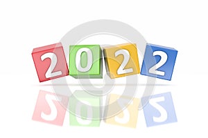 New Year 2022 Creative Design Concept