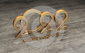 New Year 2022 Creative Design Concept