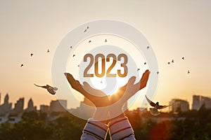 New Year 2023 with hopes for peace and prosperity