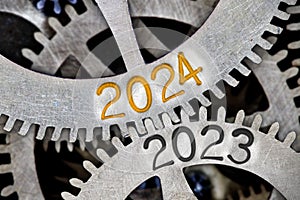 New Year 2024 Metal Wheel Concept.