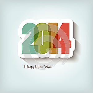 New year 2014