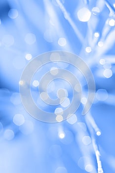 New year background, blue light