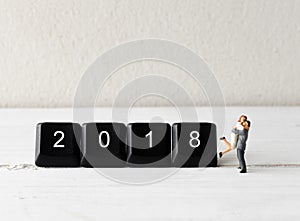 2018 new year celebration concept