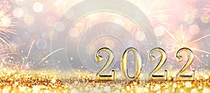 2022nuevo fiesta dorado números sobre el brillar 