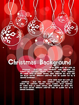 New year & Christmas background