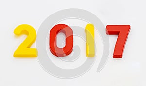 New Year 2017 is coming concept. Happy New Year 2017 replace 2016 concept