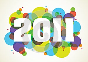 New year composition